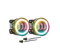 Faros antiniebla Compatible Con Jeep Para Wrangler Para Unlimited JK 2007-2015 Para Grand Para Cherokee 2011-2013 Luz Antiniebla Delantera Luz Antiniebla Todoterreno