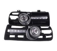 Faros antiniebla de Coche para Golf 4 MK4 1997-2006, Conjunto de Luces antiniebla DRL, lámpara de Rejilla de Parachoques Delantero con señal de Giro