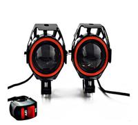 Faros antiniebla Faros LED para Motocicleta, Luces Coloridas de 12v y 125w, Luces de Trabajo para Moto, Faros antiniebla, focos para Moto, Faro de 6000k