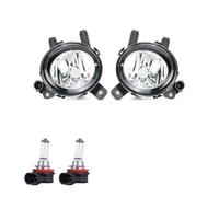 Faros Antiniebla Para BMW F20 F21 F22 F23 F45 F46 F30 F31 F34 F32 F33 F36 Conjunto Lámpara Antiniebla Parachoques Delantero Luz 63177248911 Antiniebla Delantero(With Halogen)