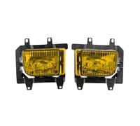 Faros Antiniebla para Coche Compatible Con Para E30 1985 1986 1987 1988 1989 1990 1991 1992 1993 1 Par Luces Antiniebla Delanteras Kit Lentes Transparentes Accesorios(Yellow)