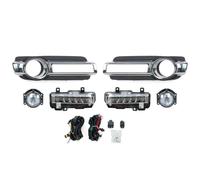 Faros Antiniebla Para Mitsubishi Para Pajero V97 V93 V95 Parachoques Delantero Faro Antiniebla Con Cubierta De Alambre Rejilla