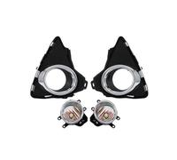 Faros Antiniebla para Toyota para Auris 2014 2015 Faros Delanteros LED Antiniebla Kit Cubierta Parrilla Bisel Impermeable Accesorios para Coche Luces Antiniebla Luces Antiniebla(Led Yellow)