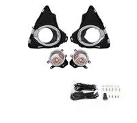 Faros Antiniebla para Toyota para Auris 2014 2015 Faros Delanteros LED Antiniebla Kit Cubierta Parrilla Bisel Impermeable Accesorios para Coche Luces Antiniebla Luces Antiniebla(Led Yellow)
