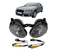 Faros antiniebla Set cristal ahumado - Compatible con Audi A4 B8 Limo 8K2/