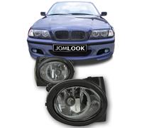 JOM Faro antiniebla 82769 – Juego 2 Negro Claro Halógeno para BMW 3 E46 y 5 E39