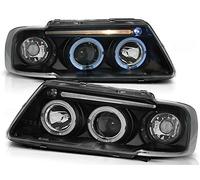 Faros Audi A3 8L 08.96-08.00 Angel Eyes Negro