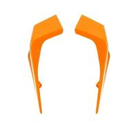 Faros Auxiliares De Moto para Duke 790 890 2017 2018 2019 2020 2021 2022 2023 Conjunto De Faros Delanteros De Motocicleta Faro Delantero Luz Delantera Faro LED Motocicleta(Side Guard-Orange)