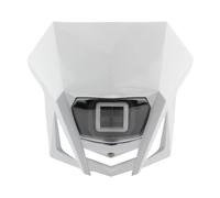 Faros Auxiliares De Moto para WR450F para YZ250F para XT250X para XT600 para TTR250 Panel De Faro De Motocicleta Piezas De Ajuste De Motocross Faro LED Motocicleta(Blanco)