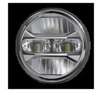 Faros Auxiliares Faro LED para Motocicleta De 5,75" Faro DRL De 5 3/4" para VT1300 2010-2016 2017 2018 2019 2020 2021 2022 Conjunto Faros Delanteros Motocicleta(Plata)