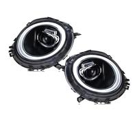 Faros Auxiliares Faros Delanteros LED para Mini para Cooper R56 R57 R58 R59 2007-2013 Conjunto De Faros Delanteros Lente De Proyector De Señal DRL Conjunto Faros Delanteros Motocicleta
