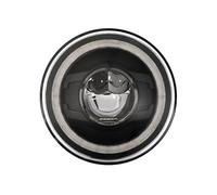 Faros Auxiliares Moto Faro Delantero LED 7 Pulgadas para Ducati para Monster 1000 600 1993-2008 para Kawasaki para Vulcan VN 500 750 800 900 1600 1700 1500 Faro Conjunto Faro(Black B)