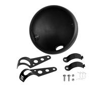 Faros Auxiliares Moto Faro LED Negro 7 Pulgadas para Ducati para Monster 1000 600 1993-2008 para Kawasaki para Vulcan VN 500 750 800 900 1600 1700 1500 Faro Conjunto Faro(Only housing)