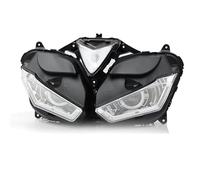 Faros Auxiliares Moto Faros Delanteros Motocicleta Angel Demon Eye Proyector HID HID Angel Eye para YZF R25 R3 2013-2017 Ronda LED Faro Delantero(Blue Headlight)