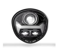 Faros Auxiliares Moto Proyector Faros LED con Luces Altas Y Bajas Ajustable para Motores 2010-2017 para V Star 1300 para XVS1300 Faro Conjunto Faro