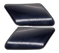 Faros Boquilla Lavafaros Para Volvo C30 2008-2013 Faro Parachoques Delantero Boquilla Limpiaparabrisas Cubierta Chorro RL Sin Pintar Tapa 39876478 39876479 Estilo Coche(Pair)