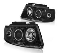 FAROS CCFL Angel Eyes Combinados Para VW Passat 3B 96-00 Negro