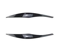 Faros Cejas para BMW 3 Series E90 E91 2005-2007 2008 2009 2010 2011,Adhesivo para Cejas de Faros Delanteros de Coche embellecedor de Decoración de Párpados,B-Carbon Fiber
