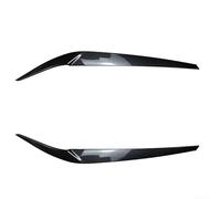 Faros Cejas para BMW Série 5 G30 G31 G38 F90 M5 525I 530I 540I 2017-2021,Adhesivo para Cejas de Faros Delanteros de Coche embellecedor de Decoración de Párpados,B-Carbon Fiber Style