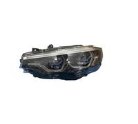 Faros Coche para 4 Series F32 F82 F33 F83 F36 para M4 2013-2016 Conjunto De Faros LED Angel Eye Modelo Plug and Play Adecuado Conjunto Faros(Silver)