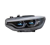 Faros Coche Para BMW F32 2013-2020 Serie 4 Mejora El Azul Para El Modelo Láser Proyector De Faro LED Accesorios De Automóvil Faros Estilo De Coche Conjunto Faros(Blue)