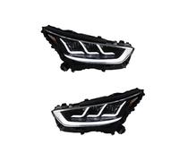 Faros Coche para Toyota para Highlander 2022 2023 2024 Conjunto De Linterna LED para Cabeza Lámparas Coche Luces Circulación Diurna Señales Giro Dinámicas Faros Conjunto Faros(Full)