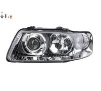 Faros Compatibles Con Audi A3 8L 09/00-05/03 Lado Izquierdo + Bombilla
