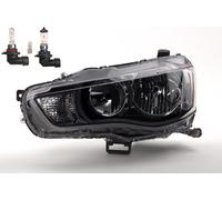 Faros Compatibles Con Mitsubishi Outlander 02/10-12/12 Izquierdo Con Bombilla