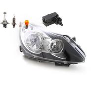 Faros Compatibles Con Opel Corsa D 07/2006 -12/10 Derecho Luz. + Motor De Ajuste