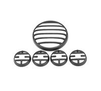 Faros Cubierta Parrilla para CFMOTO para 450CLC Señales De Giro Delanteras Y Traseras Cubiertas De Faros Cubiertas Protectoras De Luz Trasera Cubierta Protector Faro Motocicleta(Five Piece Set)