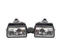 Faros De Coche Para BMW 5 Para E34 1988-1995 Luces Antiniebla De Coche Faros DRL Luz De Circulación Diurna Lámpara De Luz De Conducción Faros Delanteros(Left and Right)