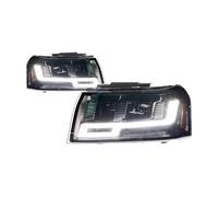 Faros De Coche para Land para Rover para Freelander 2 2007-2015 Luces De Coche Proyector LED Lámpara De Cabeza Luz De Circulación Diurna Conjunto Faros Aelanteros