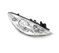 Faros De Coche para Peugeot para 307 2004-2008 Faro Delantero Parachoques Faro Conjunto De Faro Delantero Conjunto De Lámpara Conjunto Faros Aelanteros(Manual,Right Side)