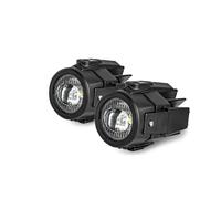 Faros de Motocicleta para BMW para R1200GS LC para R1250GS para Adventure Motocicleta LED Faro Auxiliar Protector De Luz Antiniebla Abatible(Light)