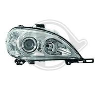 Faros De Proyector LHD Par LED Dragón DRL Cromo Mercedes Clase M 1998-05
