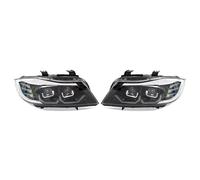 Faros Delanteros Coche para Serie 3 E90 E91 325i 328i 2008-2012 Conjunto Faros Delanteros DRL
