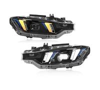 Faros Delanteros Coche para Serie 3 F30 320i 325 2013-2018 Conjunto Faros Delanteros Estilo Coche Señal DRL(For Original LED)