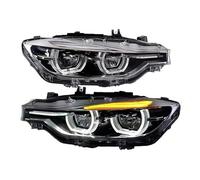 Faros Delanteros Coche para Serie 3 F30 F35 320i 2013-2018 Conjunto Faros Delanteros DRL(For Original Halogen)