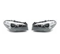 Faros Delanteros Coche para Serie 5 F18 F10 530i 2011-2017 Conjunto Faros Delanteros(Type 02 2 Pcs Both)
