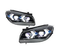 Faros Delanteros Coche para X1 E84 2010-2015 Conjunto Faros Delanteros con Luz Giro DRL Modificada(Xenon)