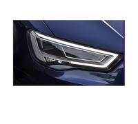 Faros delanteros Compatible con Audi A3 Sedán Sportback 2013-2016 (S3), con lente bifocal y kit de accesorios for vehículos con volante a la izquierda o a la derecha.(For Original Halogen,LHD)