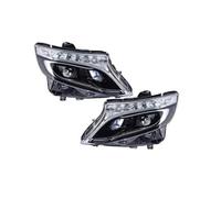 Faros delanteros Compatible Con Benz Para Merced Para Vito 2016-2023 Faros Delanteros Piezas Iluminación Para Tuning Coches Plug And Play E32 Estilo Para Coches Conjunto Para Coches