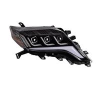 Faros delanteros Compatible con Prado 2014 2015 2016 2017 Lander Cruise FJ150 señal de giro dinámica DRL lentes faros delanteros