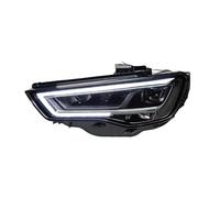 Faros delanteros compatibles con Audi A3 8V Sedán 2013-2016 S3, luces diurnas LED de último estilo, proyector doble, accesorios modificados para coche.(Halogen,RHD)