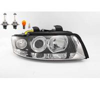 Faros Delanteros Compatibles Con Audi A4 8E 11/2000 - 11/04 Derecho Con Bombilla