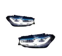 Faros delanteros compatibles con BMW Serie 5 G30 G38 2017-2022, LED, DRL, señal dinámica, faro delantero, haz bi-xenón, accesorio for faros delanteros.(21-22 ONE PAIR)