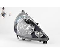 Faros Delanteros Compatibles Con Honda Jazz GD 01/05-07/08 Derecho Con Bombilla