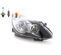 Faro Apto para Opel Corsa D 07/2006 -12/10 H7 H1 Derecho
