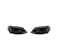 Faros delanteros compatibles con VW Golf 7 MK7 2013-2017 LED DRL 5 xenón H7 Golf 7.5 R LINE, accesorios para coche.(Sliver line,LEFT AND RIGHT_RHD)