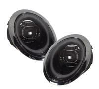 Faros Delanteros Conjunto Faros LED DRL Mejorados Para BMW Para Mini Para Cooper R50 R52 R53 2001-2007(For Original Xenon 2PCS Black)